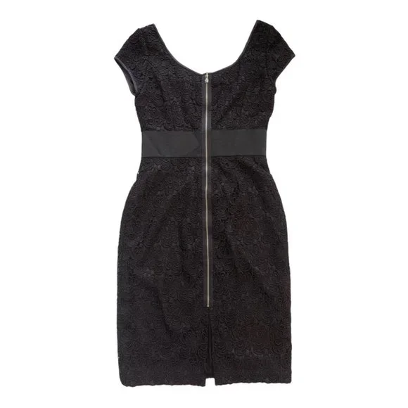 White House Black Market Women Embroidered Dress 4 - Picture 2 of 7